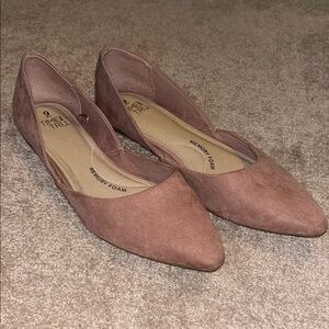 Memory Foam Flats- Pink